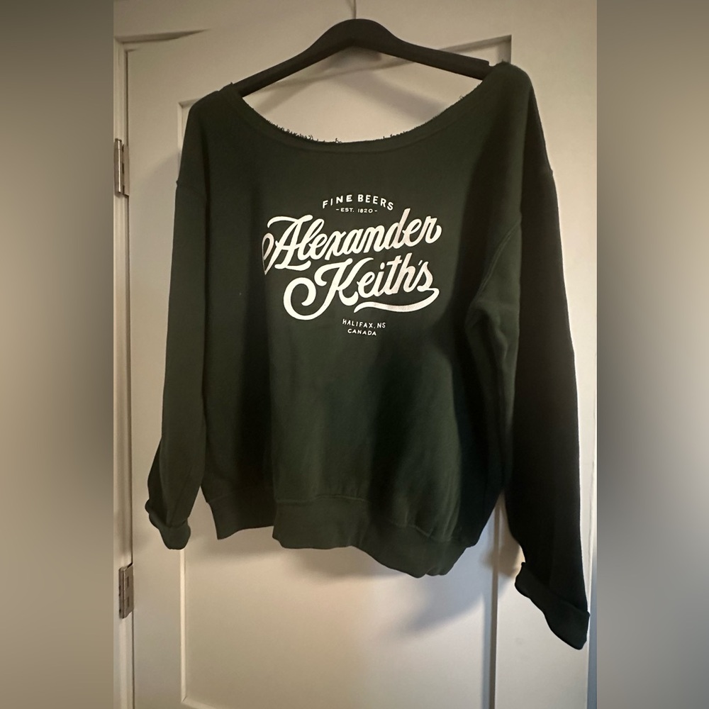 A. Keith's Brewery Forest Green Sweatshirt